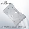Pat ( Bas) sắt vuông góc chân bàn tủ màu trắng Vinahardware P1368-P1368