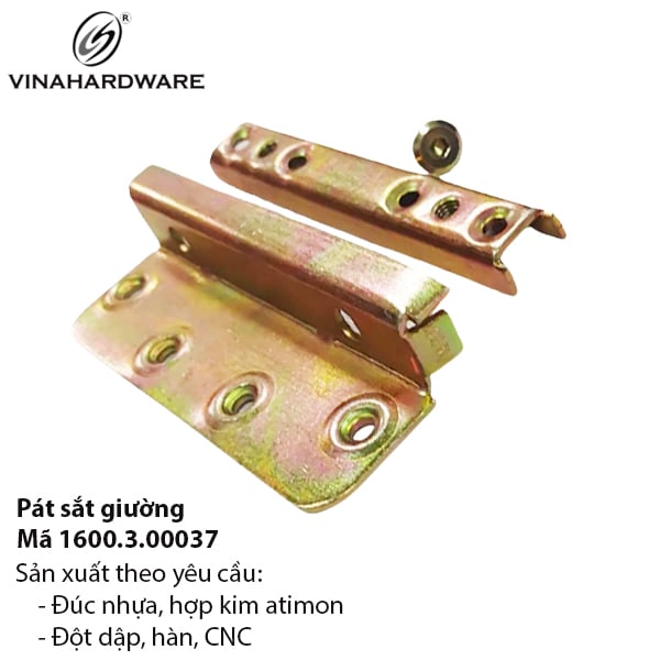 Pát ( Bas) giường không lỗ Vinahardware - Mã 1600.3.00037