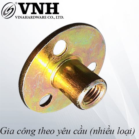 Pat (bas) đồng tiền Vinahardware loại M10x37mm hệ inches-CB37I