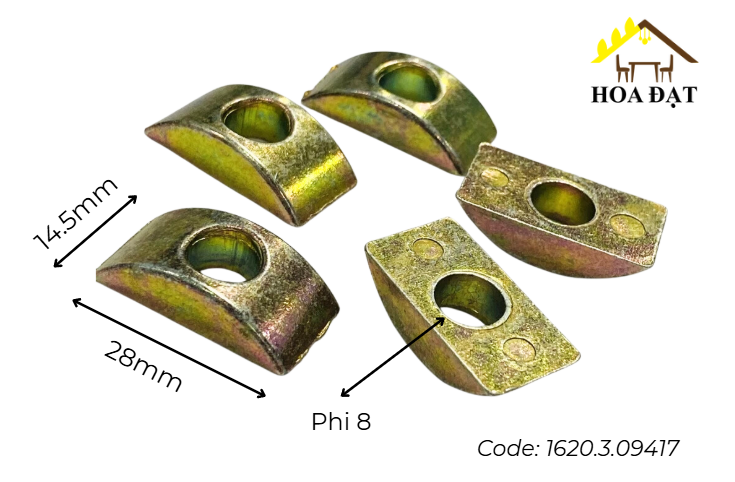 Pat ( Bas) bán nguyệt Vinahardware, bảy màu - PS62010-PS62010