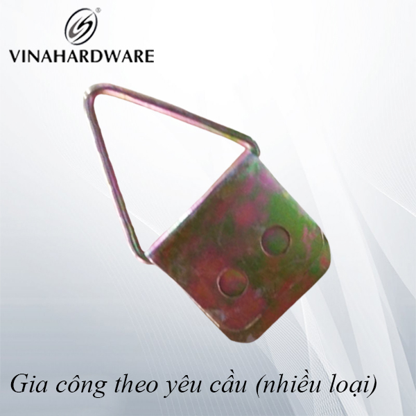Pát móc treo tranh Vinahardware kích thước 25x25mm bảy màu 2 lỗ