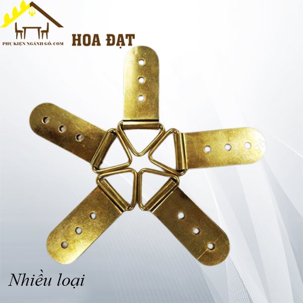 Pat ( Bas) treo tranh Vinahardware hình tam giác màu vàng dài 50mm-P50S