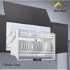 Giá kệ chén đĩa di động inox 304 - 4100.4.00129