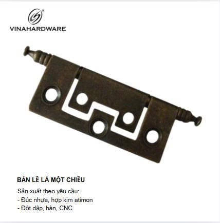Bản lề lá một chiều màu giả cổ Vinahardware