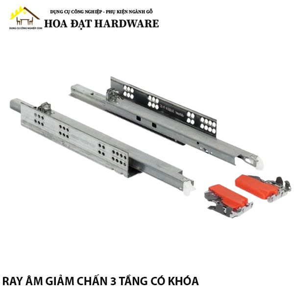 Ray âm giảm chấn 3 tầng Vinahardware - UDS0347300Z