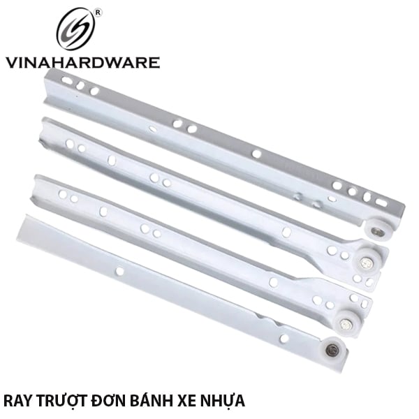 Ray trượt đơn Ivan màu trắng