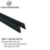 Ray nhôm cửa lùa UV Vinahardware màu nâu loại dày