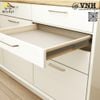 Ray bi 3 tầng giảm chấn bản 45mm màu đen 1131.4.07300