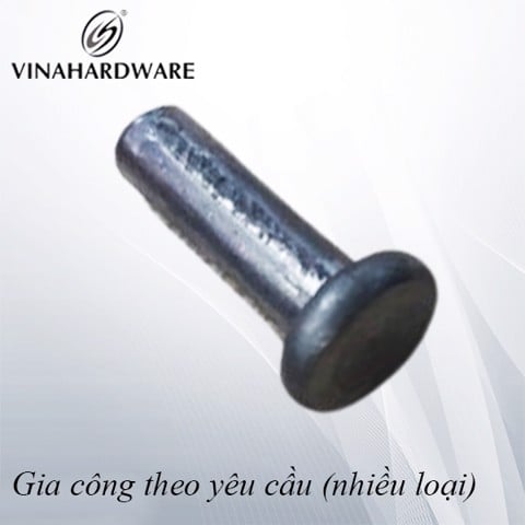 Chốt sắt Vinahardware kích thước 6x22mm màu phôi VNH000622P-VNH000622P