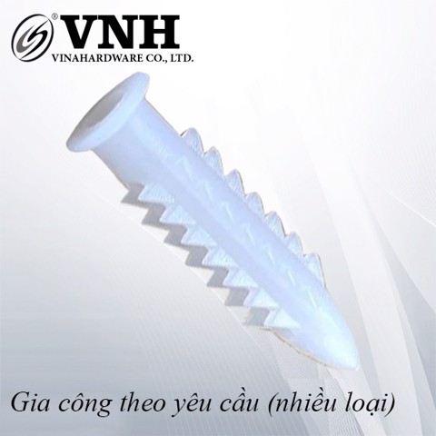 Tacke nhựa màu trắng Vinahardware-TK220W3- Cái