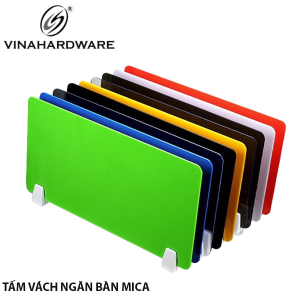 Tấm vách ngăn bàn mica