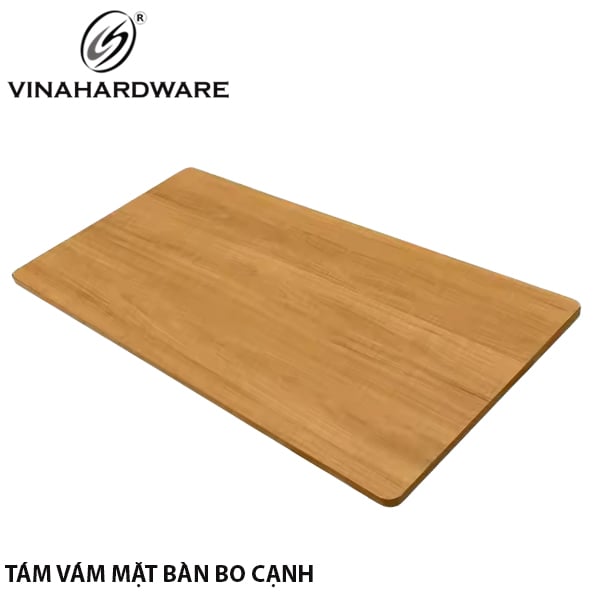 Mặt ván tấm bo cạnh góc màu vàng vân gỗ - Mã 1811.1.460120