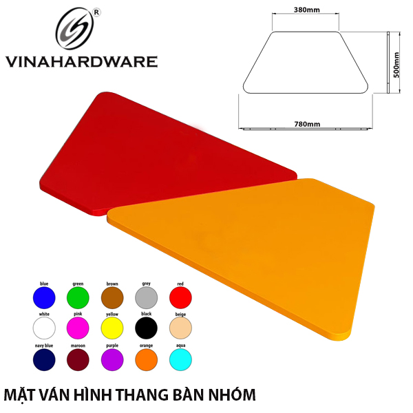 Tấm ván mặt bàn hình thang - Mã 2300.1.783850