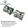 Tay nắm ngăn vách nhà vệ sinh Vinahardware 45mm inox 304 - VNH000199