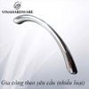 Tay nắm dài 96mm Vinahardware hình bán nguyệt màu crom bóng 1316.4.01239
