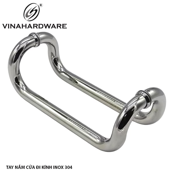 Tay Nắm Cửa Kính Inox 304 – Sáng Bóng, Bền Đẹp – Mã 1311.4.02300
