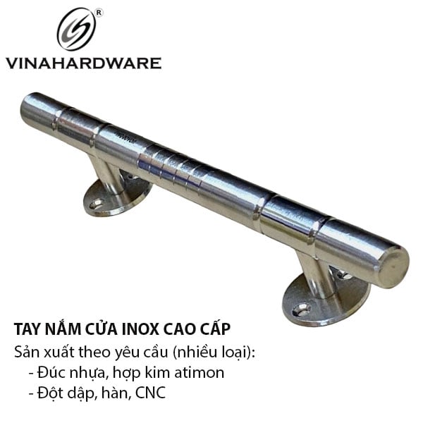 Tay nắm inox 201 Vinahardware phi 10mm dài 150mm 1311.4.00152