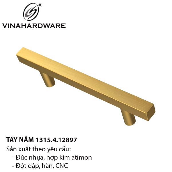 Tay nắm tủ đồng thau 1315.4.12897