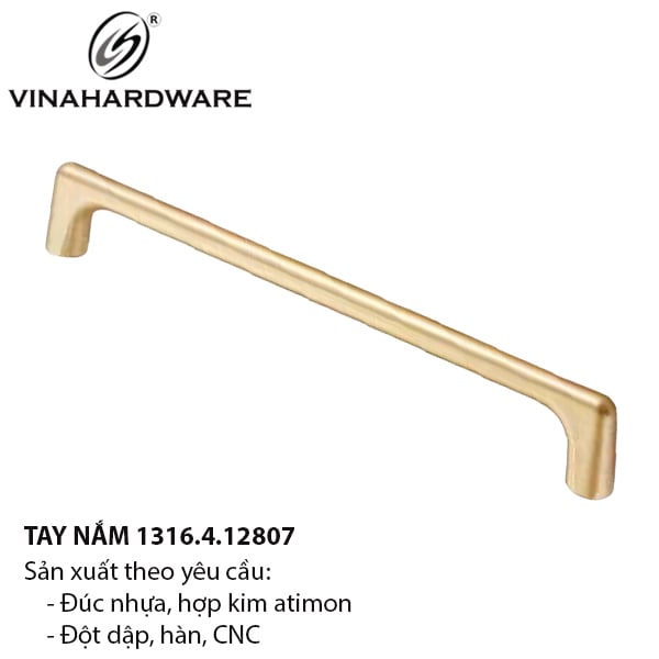 Tay nắm hợp kim màu vàng