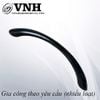 Tay nắm tủ cong Vinahardware loại 128mm, màu đen 1316.4.00381