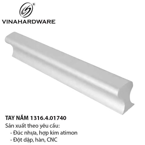 Tay Nắm Nhôm Loại PE – Mã 1316.4.01740 – Tinh Tế Từng Đường Nét