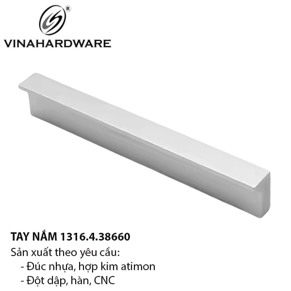 Tay nắm chữ T Vinahardware, hợp kim nhômm loại đầu nhọn - HD3866D96