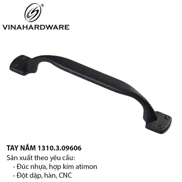 Tay nắm cửa tâm lỗ 96mm Vinahardware - HD1096GC
