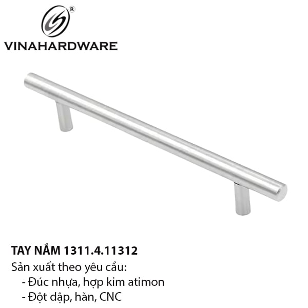 Tay nắm đũa phi 12mm inox 201 loại nhẹ 1311.4.11312
