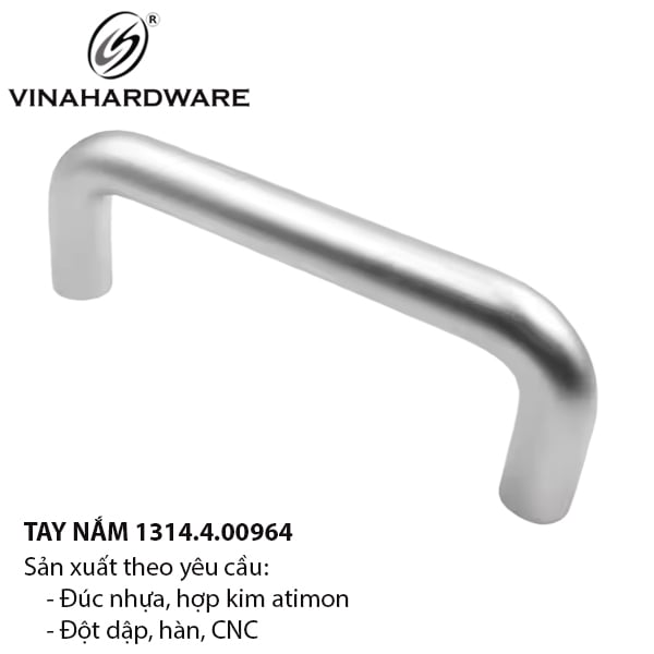 Tay nắm nhôm chữ U Vinahardware- HD0912U96
