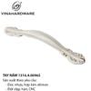 Tay nắm tủ hợp kim Vinahardware màu trắng 1316.4.00965