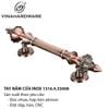 Tay nắm cửa Vinahardware loại 330mm, inox mạ 1316.4.33008