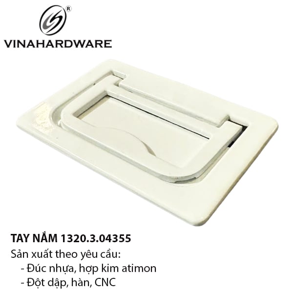Tay nắm móc âm tủ 1320.3.04355 (Hàng XK)