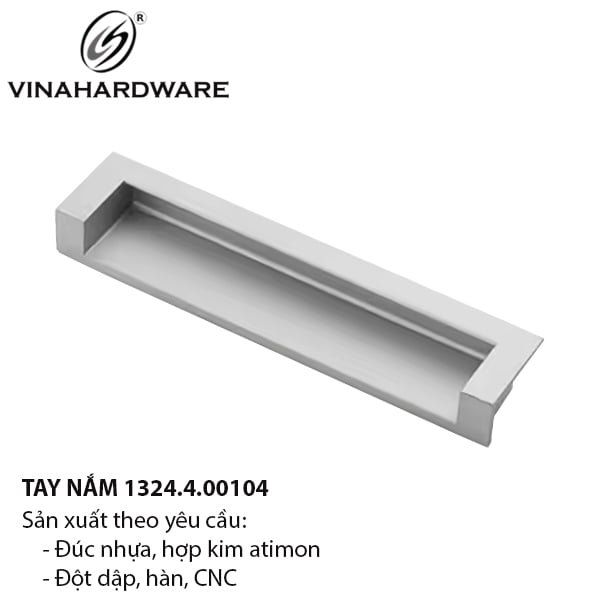 Tay nắm âm nhôm 1324.4.00104
