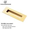Tay nắm âm nhôm Vinahardware màu vàng mờ 1324.4.00967