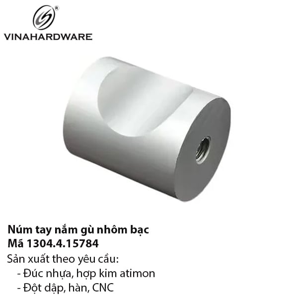 Núm tủ gù nhôm Vinahardware 1304.4.15784