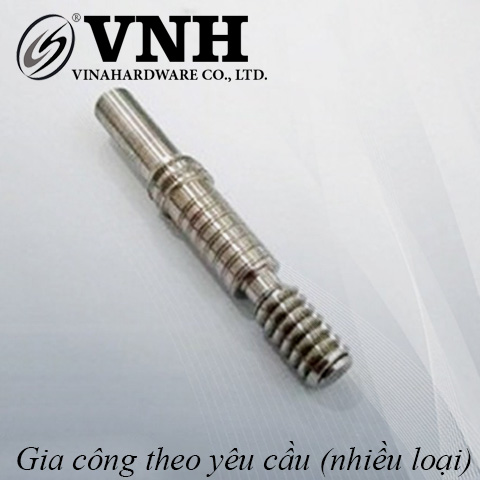 Thân bộ tiện nhỏ inox 304 Vinahardware dài 58mm VNH58IN-VNH58IN