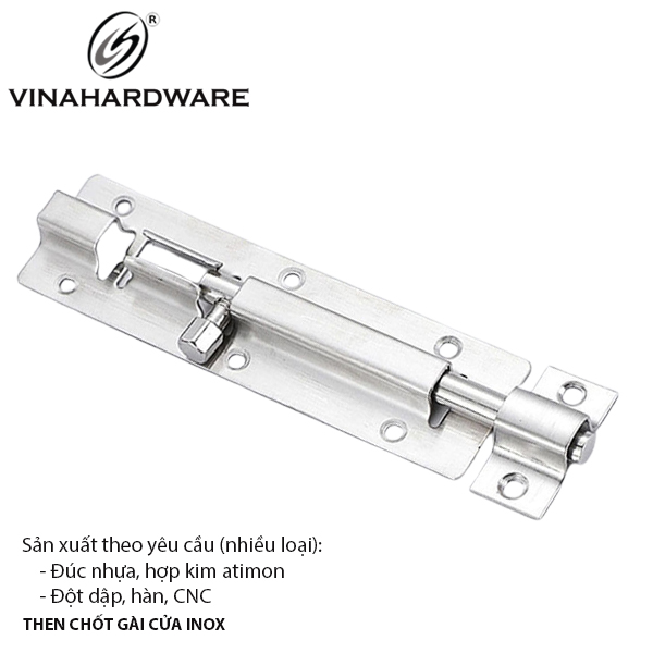 Then Chốt Cửa Inox Chống Gỉ – Mã 5401.1.50002