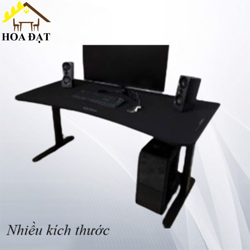Ván mặt bàn gamer Vinahardware loại 600x1200mm bo tròn MDF - VNH120060020
