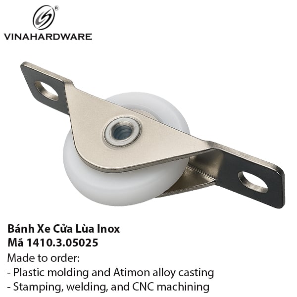 Bánh Xe Cửa Lùa Inox – Mã 1410.3.05025