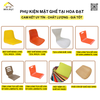 Mặt ghế băng lưng tựa Vinahardware, bằng nhựa - VNH1410NC
