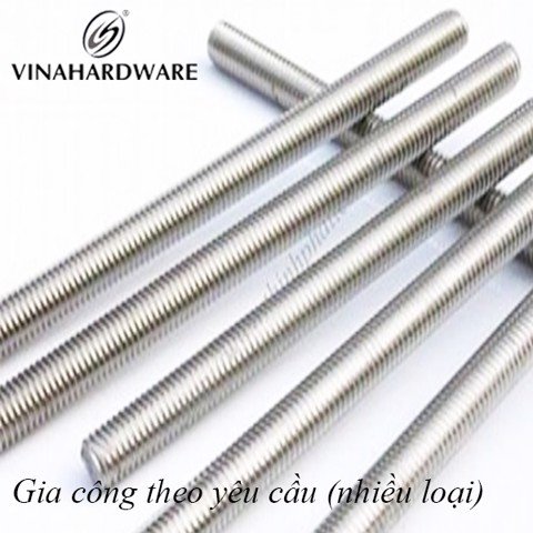 Ty ren inox 201 Vinahardware phi 10mm - 300mm taro ren M8 - VNH10300M8I