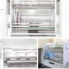 Giá kệ chén đĩa di động inox 304 - 4100.4.00129