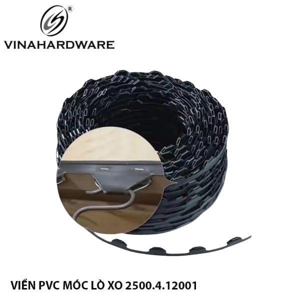 Viền PVC dây đan móc lò xo ghế sofa – Mã 2500.4.12001 | Vinahardware