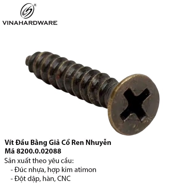Vít Giả Cổ Đầu Bằng - Mã 8200.0.02088