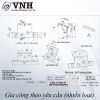 Pat ( Bas) chữ T nhấn chữ V Vinahardware kích thước 2x50x72mm, hàng phôi - VNH25072-VNH25072