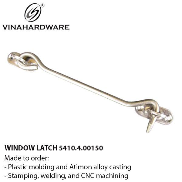 Móc gió gài cửa Inox 304 – Dài 150mm – Model 5410.4.00150