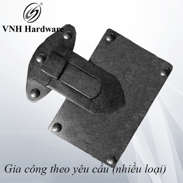 Khóa móc tủ loại lớn Vinahardware kích thước 140x142mm, hàng phôi KT140142P-KT140142P