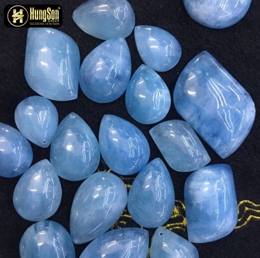 Mặt Dây Chuyền Đá Quý Aquamarine