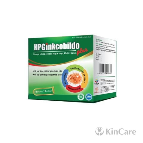 Hoạt huyết dưỡng não HP-GINKCOBILDO PLUS (100v)