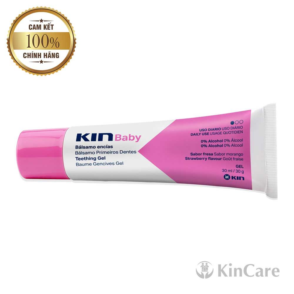 Gel bôi giảm sưng nướu và bệnh Tay Chân Miệng Kin Baby 30ml KinCare